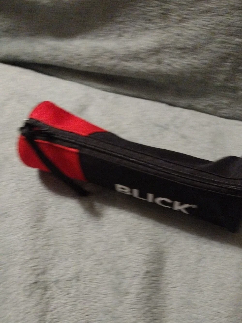 Blick Red/Black Pencil Case